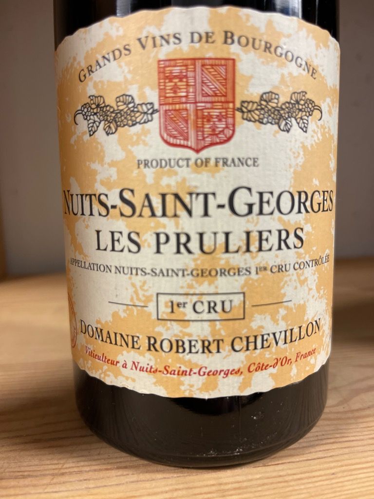 2010 Domaine Robert Chevillon Nuits St. Georges 1er Cru Les Pruliers ...