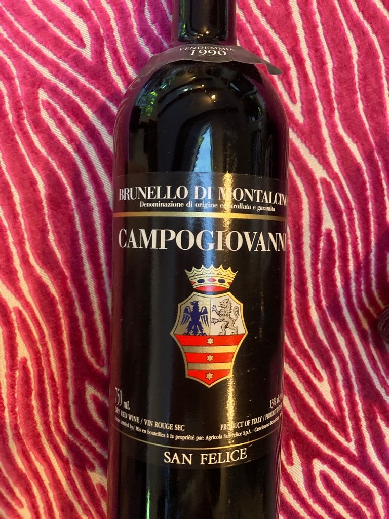 1990 Campogiovanni (San Felice) Brunello di Montalcino Riserva