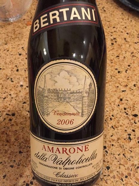 2004 Bertani Amarone della Valpolicella Classico - CellarTracker