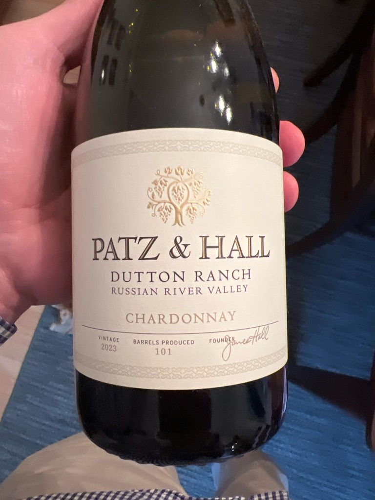 2023 Patz & Hall Chardonnay Dutton Ranch, USA, California, Sonoma ...