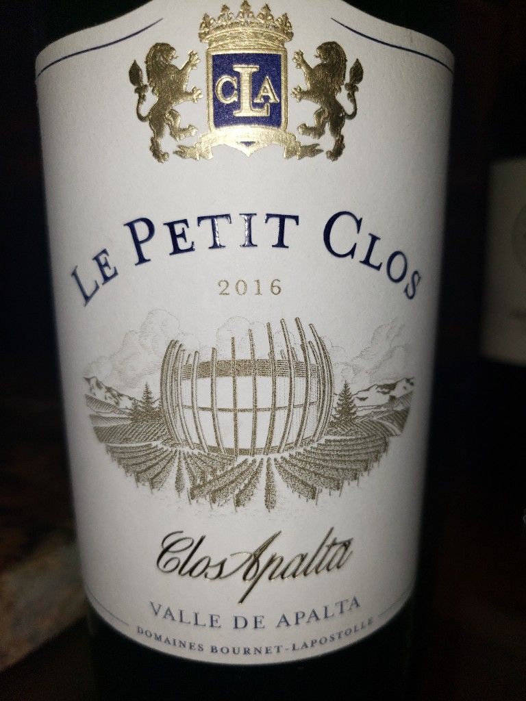 2015 Lapostolle Le Petit Clos Clos Apalta CellarTracker
