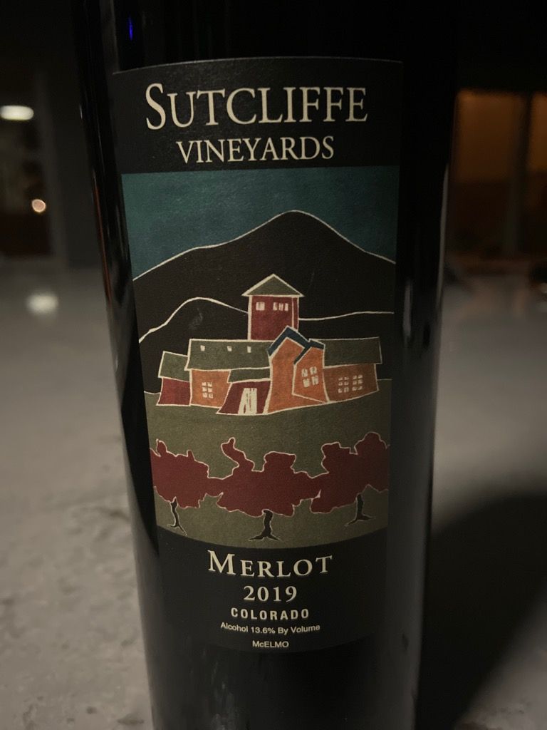 2019 Sutcliffe Vineyards Merlot, USA, Colorado, McElmo Canyon ...