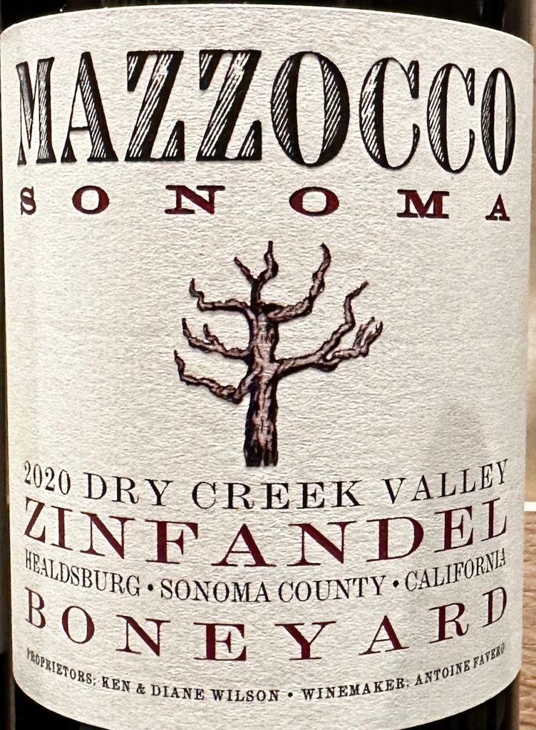 2023 Mazzocco Zinfandel Boneyard - CellarTracker