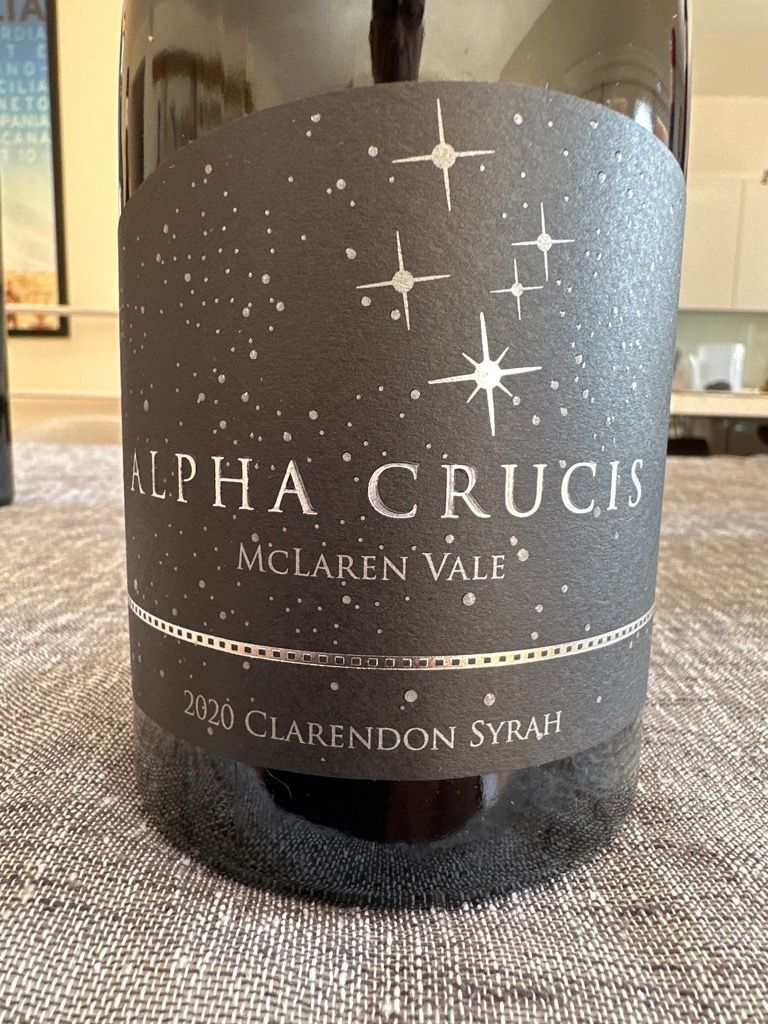 2020 Chalk Hill Wines Shiraz Alpha Crucis, Australia, South Australia