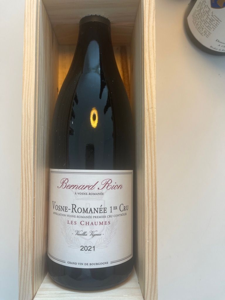 2021 Domaine Armelle et Bernard Rion Vosne-Romanée 1er Cru Les Chaumes ...