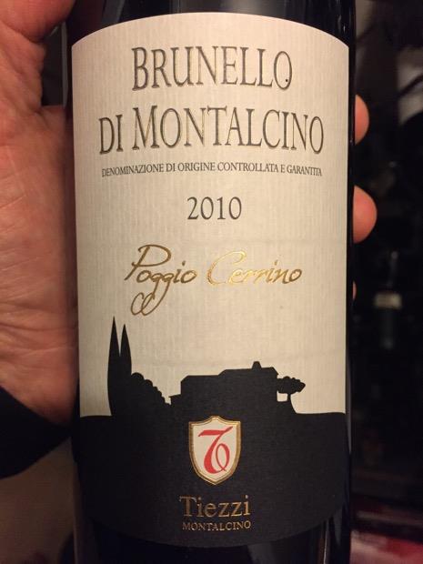 2010 Enzo Tiezzi Brunello di Montalcino Poggio Cerrino, Italy, Tuscany ...