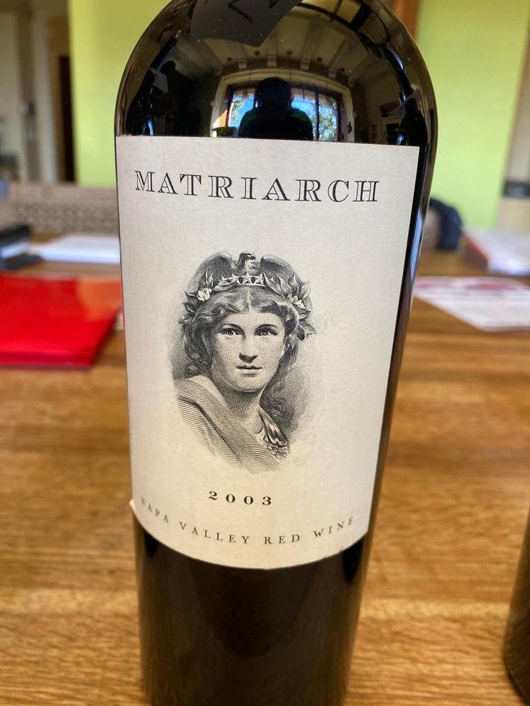2003 BOND Matriarch - CellarTracker