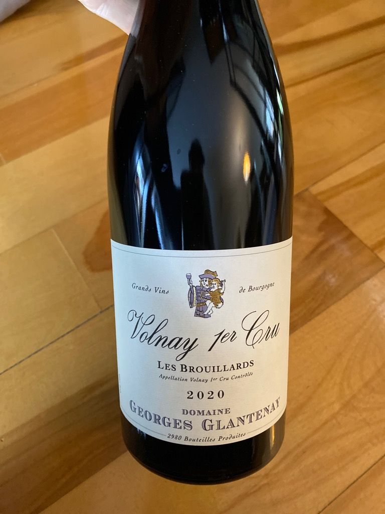 2020 Domaine Glantenay Volnay 1er Cru Les Brouillards - CellarTracker