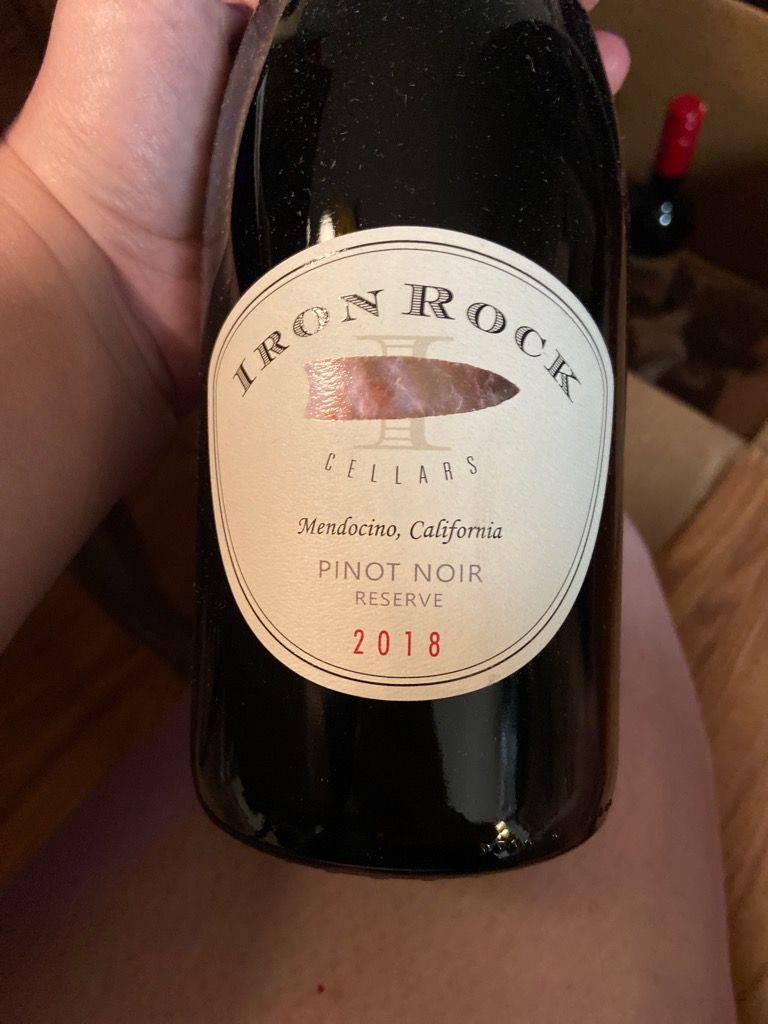 2018 Iron Rock Cellars Pinot Noir Reserve, USA, California, North Coast ...