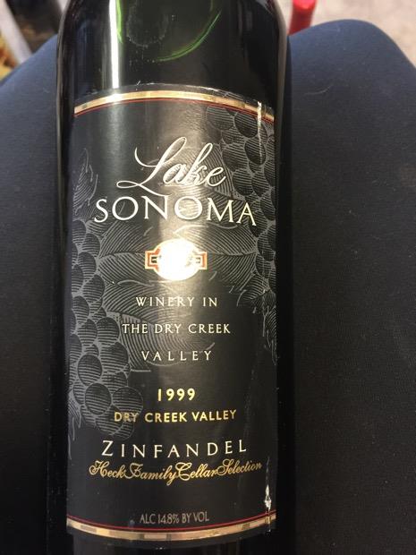 Heck estates lake sonoma lake sonoma saini farms ov zin 750ml /12 (729188941287)
