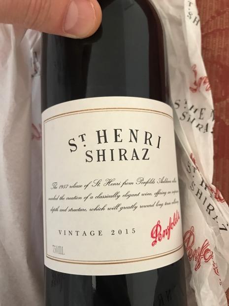 2014 Penfolds Shiraz St. Henri - CellarTracker