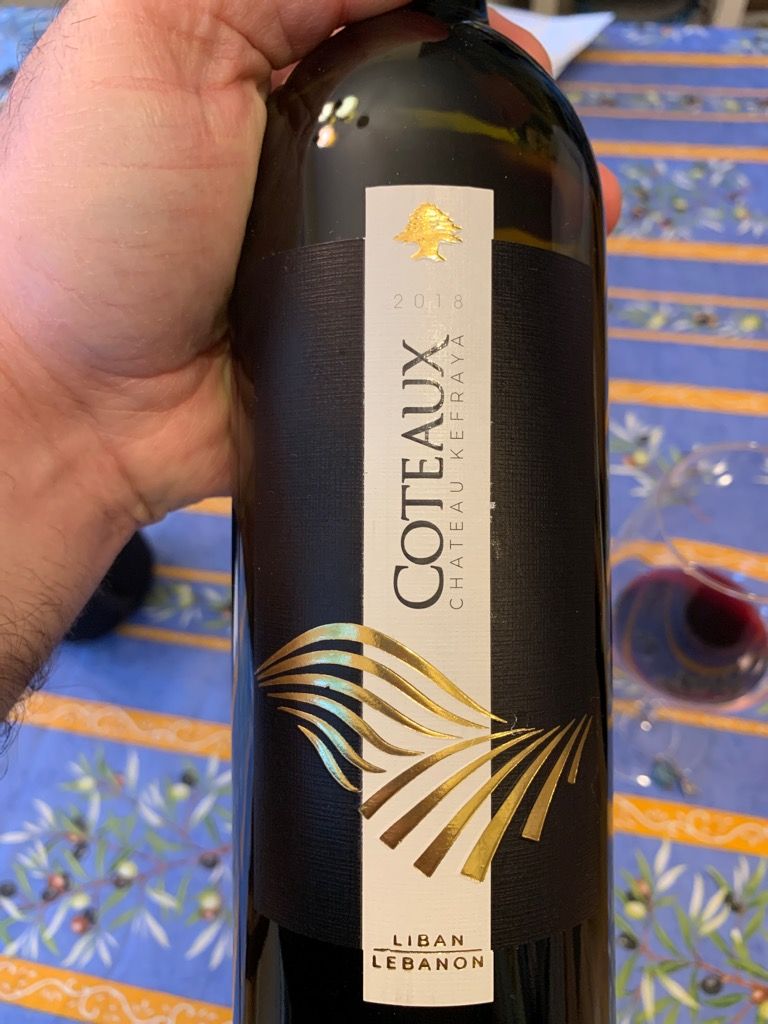 2018 Château Kefraya Coteaux de Kefraya, Lebanon, Bekaa Valley
