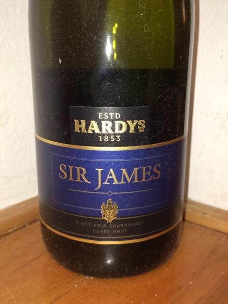 N.V. Hardys Sir James Cuvee Brut Pinot Noir Chardonnay - CellarTracker