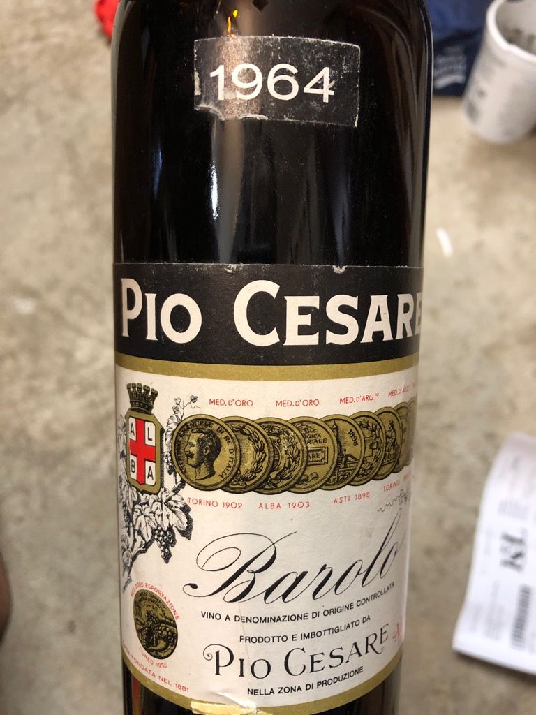 1964 Pio Cesare Barolo - CellarTracker