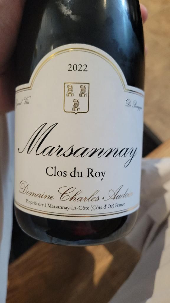 2010 Domaine Charles Audoin Marsannay Clos du Roy