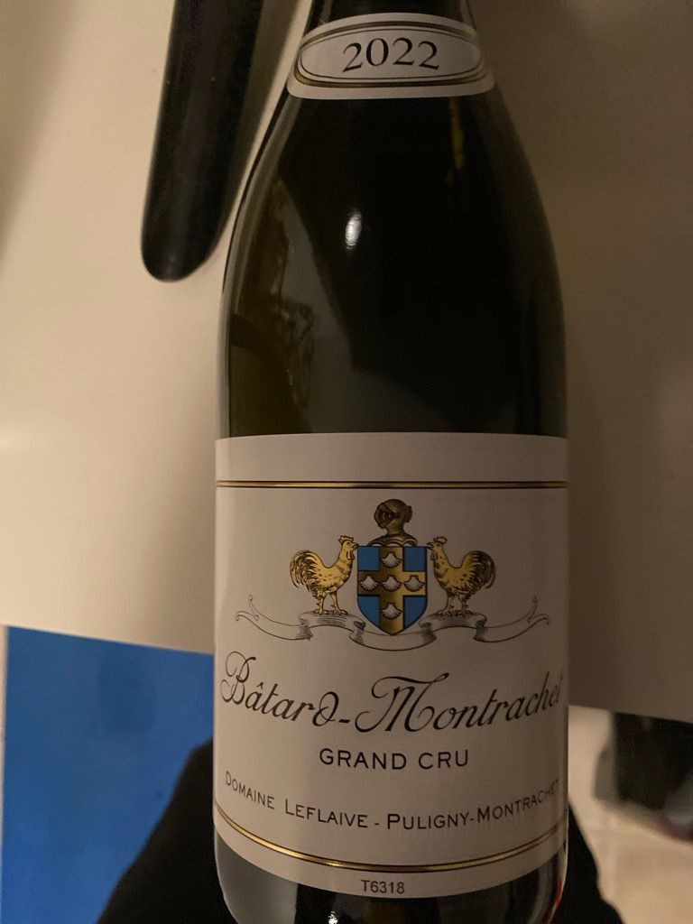 2022 Domaine Leflaive Bâtard-Montrachet - CellarTracker