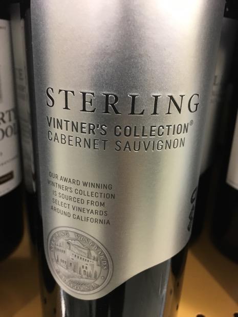 waarheid hun influenza 2015 Sterling Vineyards Cabernet Sauvignon Vintner's Collection, USA,  California, Central Coast - CellarTracker
