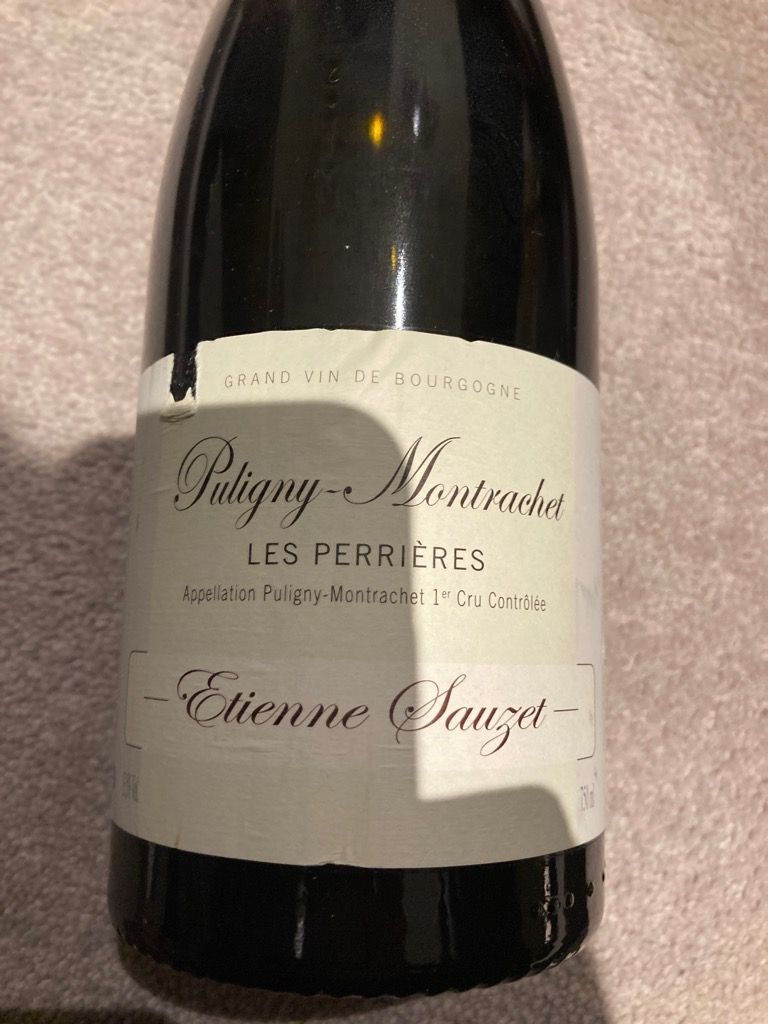 2014 Etienne Sauzet Puligny-Montrachet 1er Cru Les Perrières