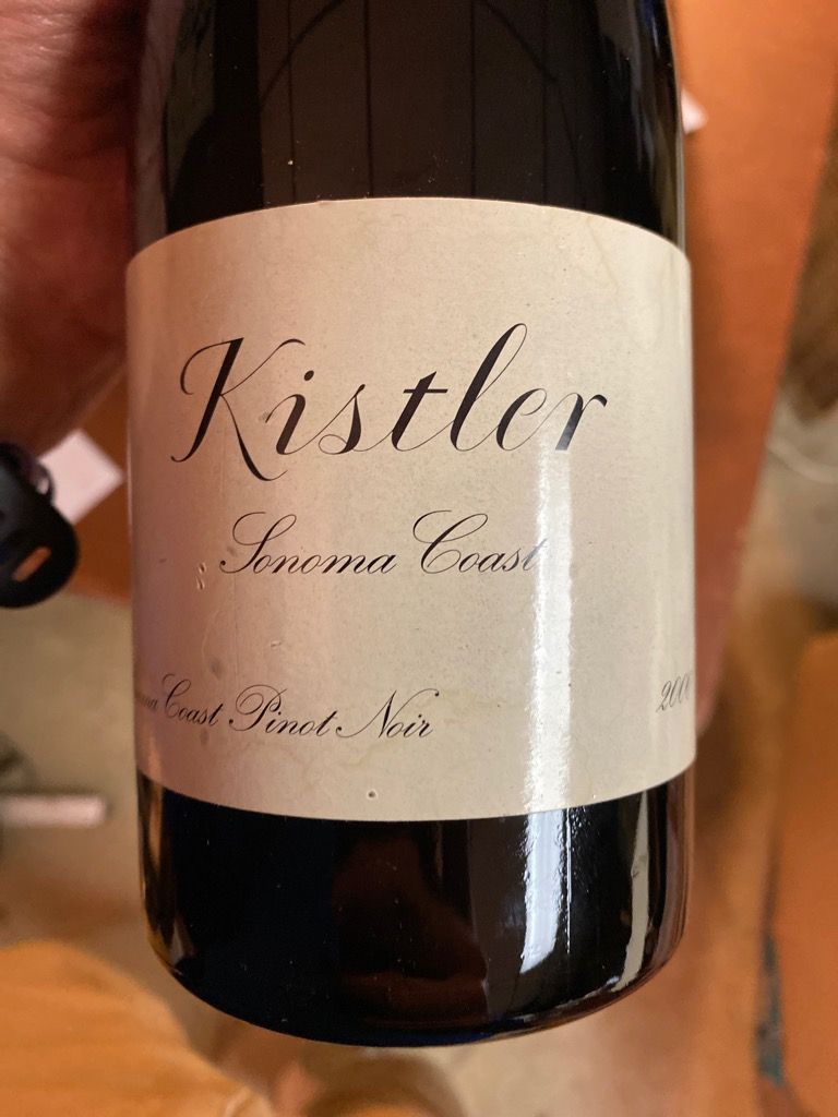2000 Kistler Pinot Noir Sonoma Coast, USA, California, Sonoma County ...