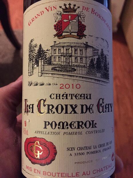 2010 Château La Croix de Gay - CellarTracker