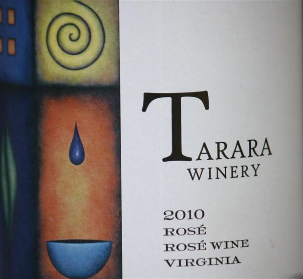 2011 Tarara Winery Rosé, USA, Virginia, Northern Virginia, Loudoun