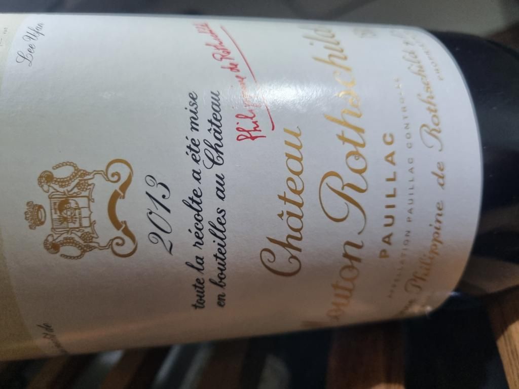ワイン Chateau Mouton Rothschild 2013 2013 Château Mouton Rothschild, Pauillac, Bordeaux