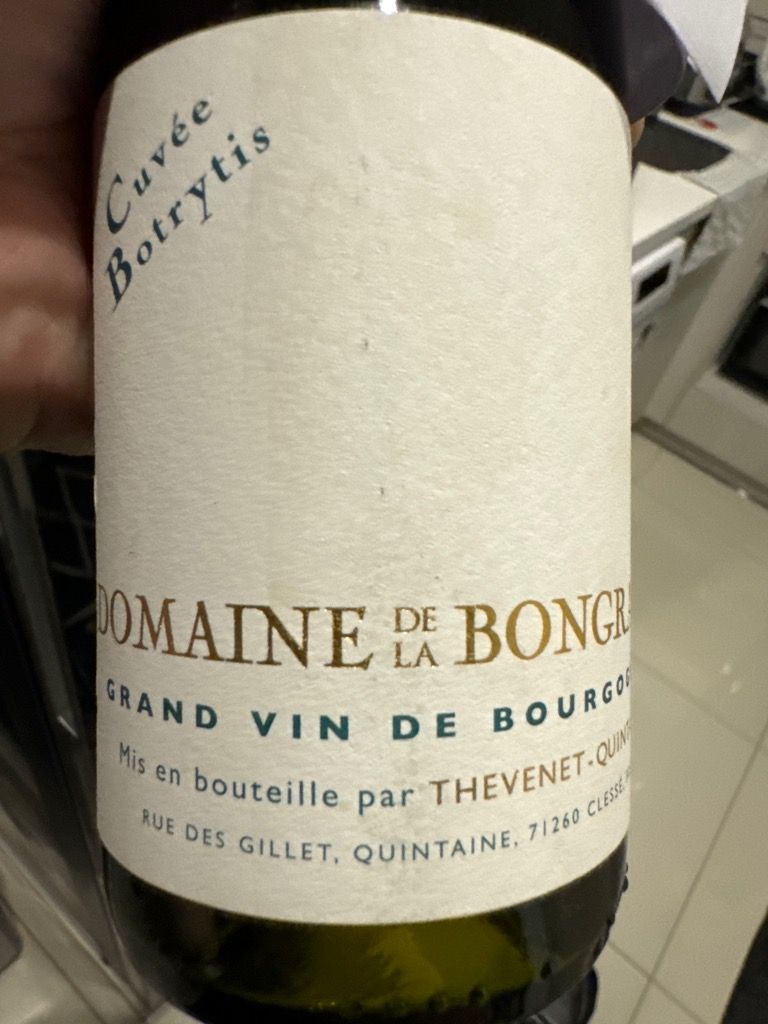 Mâcon-Villages Cuvée Botrytis 2006 375ml 2006 Domaine de la Bongran (Thevenet) Mâcon-Villages Cuvée