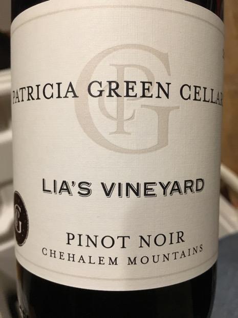 2014 Patricia Green Red Wine Pinot Noir Winebid