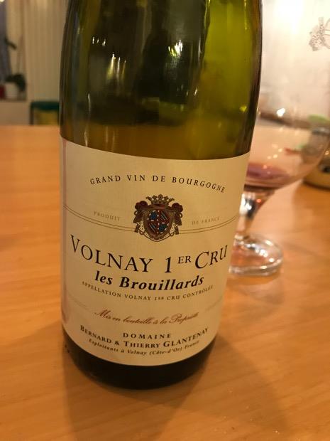 1998 Domaine Bernard & Thierry Glantenay Volnay 1er Cru Les Brouillards ...