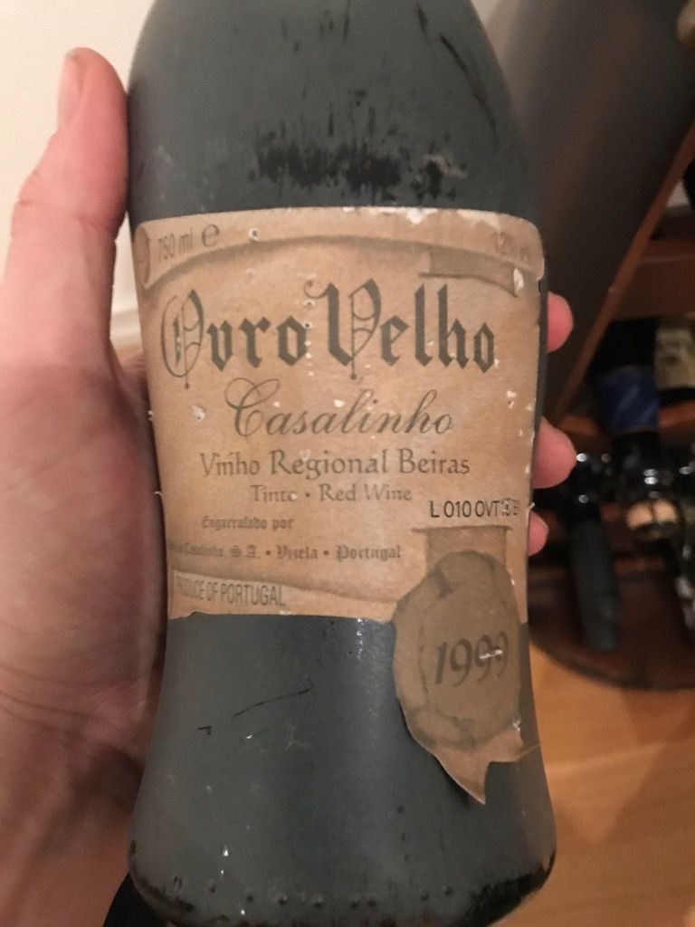 1999 Caves do Casalinho Vinho Regional Beiras Ouro Velho