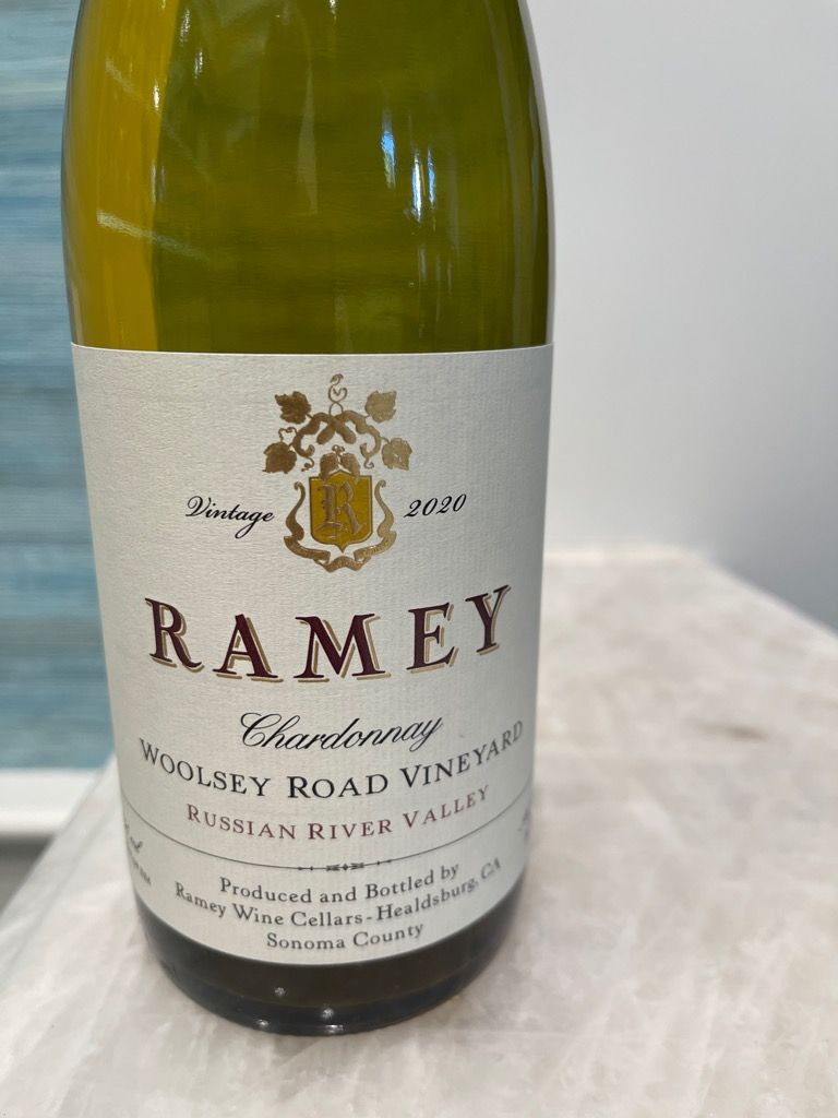 2020 Ramey Chardonnay Woolsey Road Vineyard, USA, California, Sonoma
