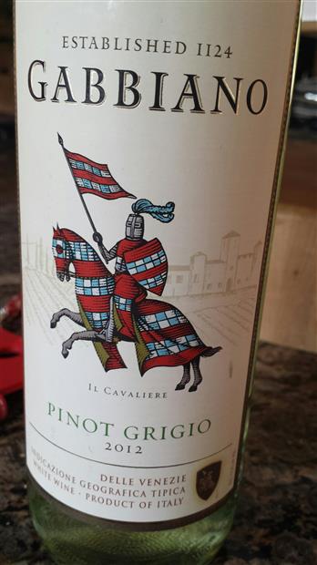 ワイン Arbo's PINOT GRIGIO 2014 2014 Castello di Gabbiano Pinot Grigio Delle Venezie Promessa