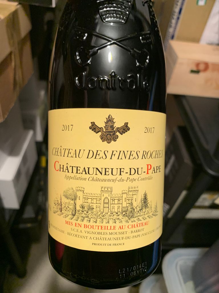 2017 Château des Fines Roches Châteauneuf-du-Pape, France, Rhône ...