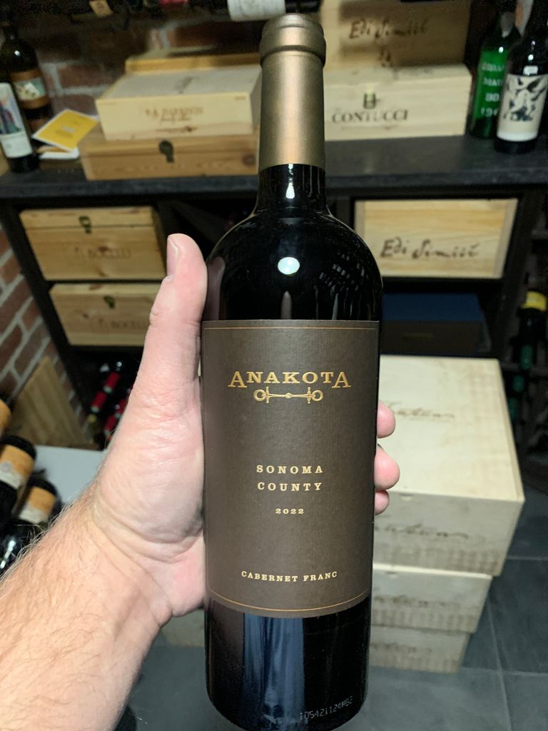 2023 Anakota Cabernet Franc, USA, California, Sonoma County - CellarTracker