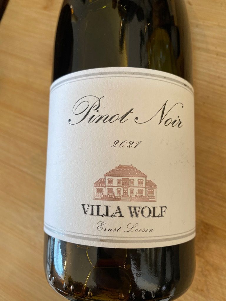 2021 Villa Wolf Pinot Noir, Germany, Pfalz CellarTracker