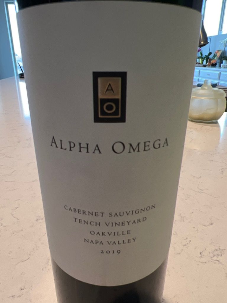 2020 Alpha Omega Cabernet Sauvignon Tench Vineyard CellarTracker