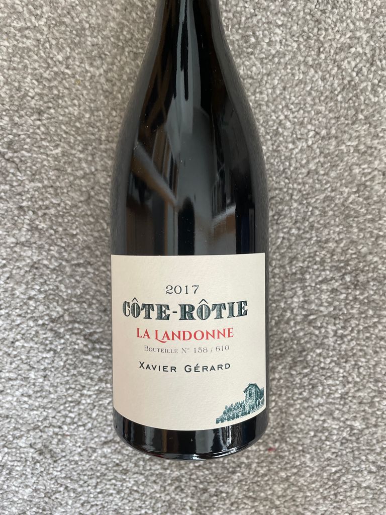 Xavier Gérard La Landonne 2023 2017 Xavier Gerard Côte-Rôtie La Landonne - CellarTracker