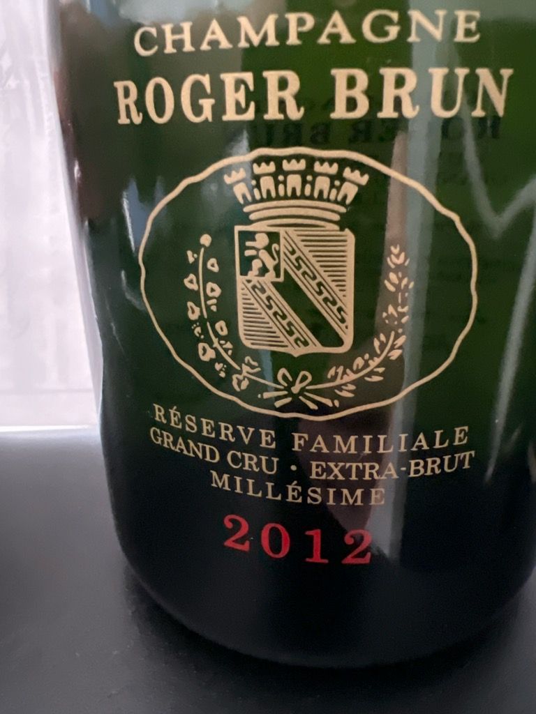 2002 Roger Brun Champagne Grand Cru Reserve Familiale Extra Brut