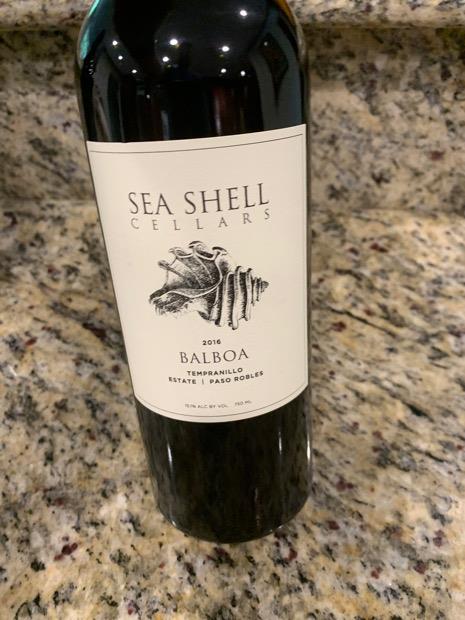 Shell Cellar 2016 Sea Shell Cellars Balboa Reserve, USA, California, Central Coast ...