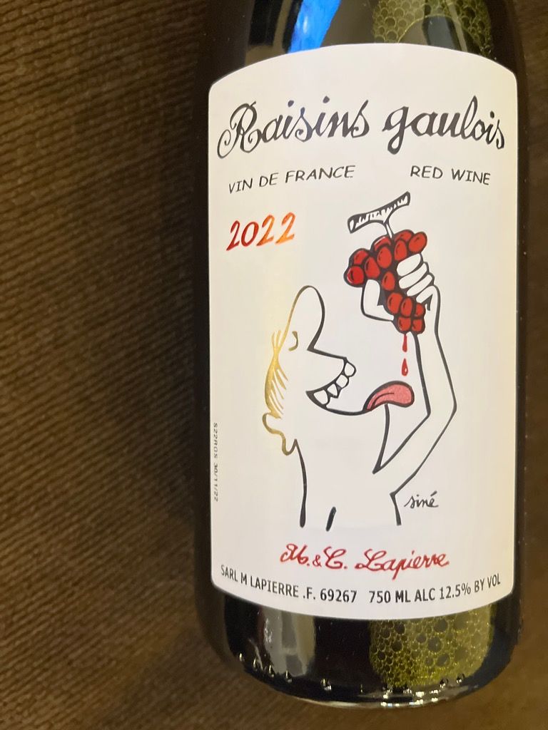2022 Marcel Lapierre Raisins Gaulois, France, Vin de France CellarTracker