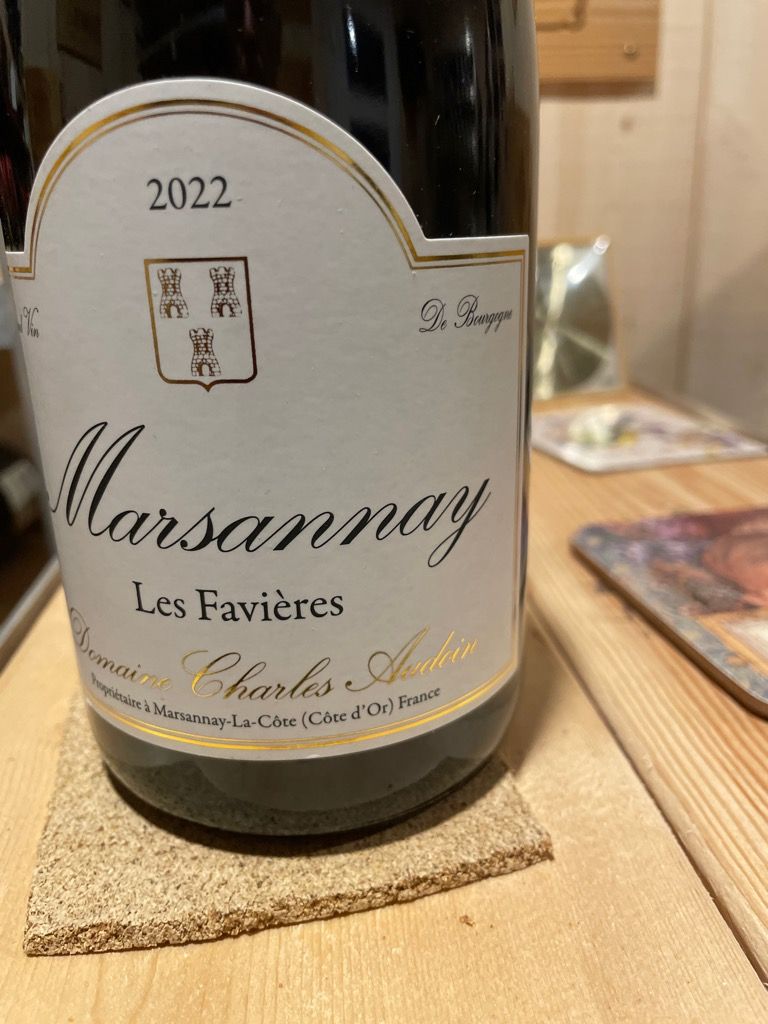 2023 Domaine Charles Audoin Marsannay Les Favières - CellarTracker