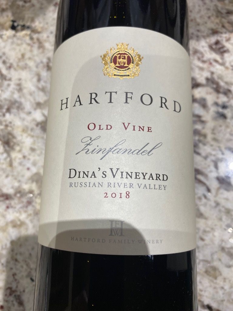 Hartford Russian River Valley 2021 Old Vine Zinfandel Wine
