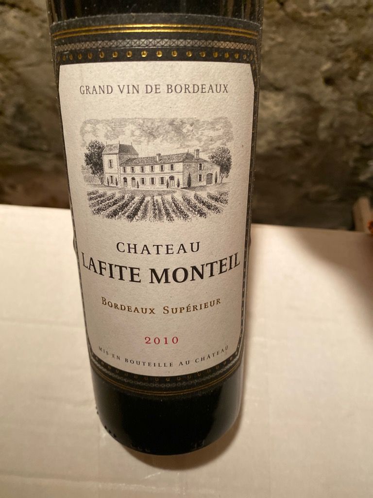 2010 Château Lafite Monteil - CellarTracker