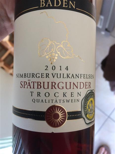 2022 C.A. Warren Spätburgunder Nimburger Vulkanfelsen - CellarTracker