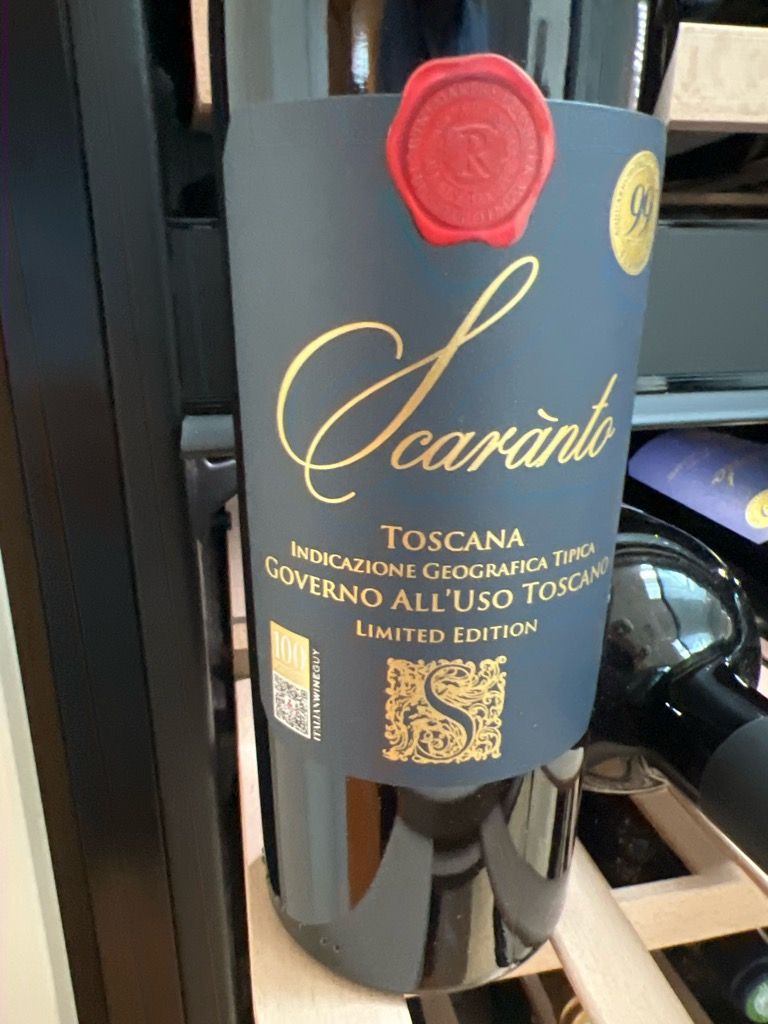 2019 Scaranto Governo all'Uso Toscano Special Edition - CellarTracker
