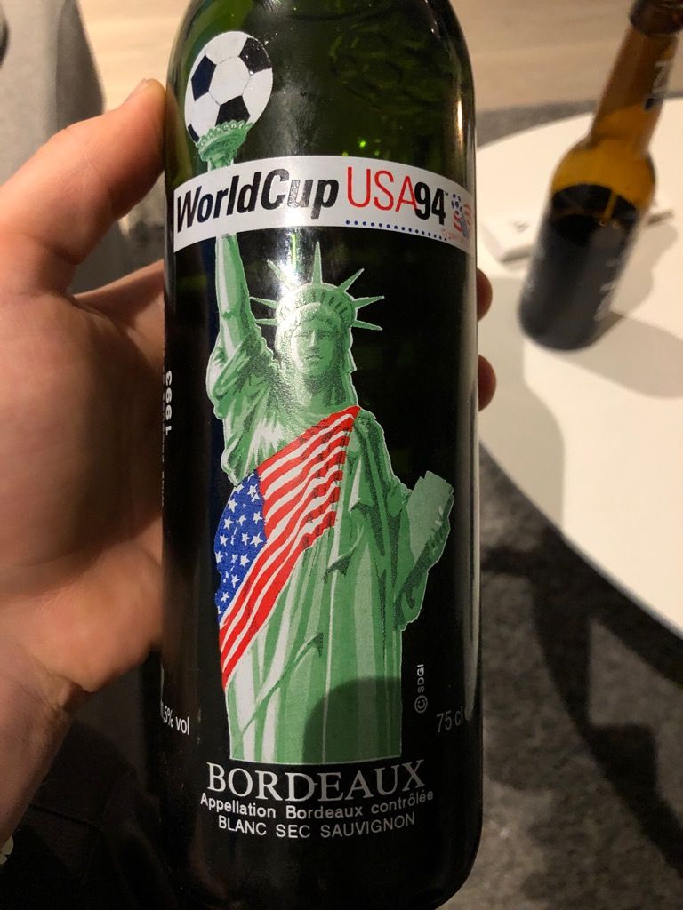 1993 Bordeaux World Cup Soccer USA 94 - CellarTracker