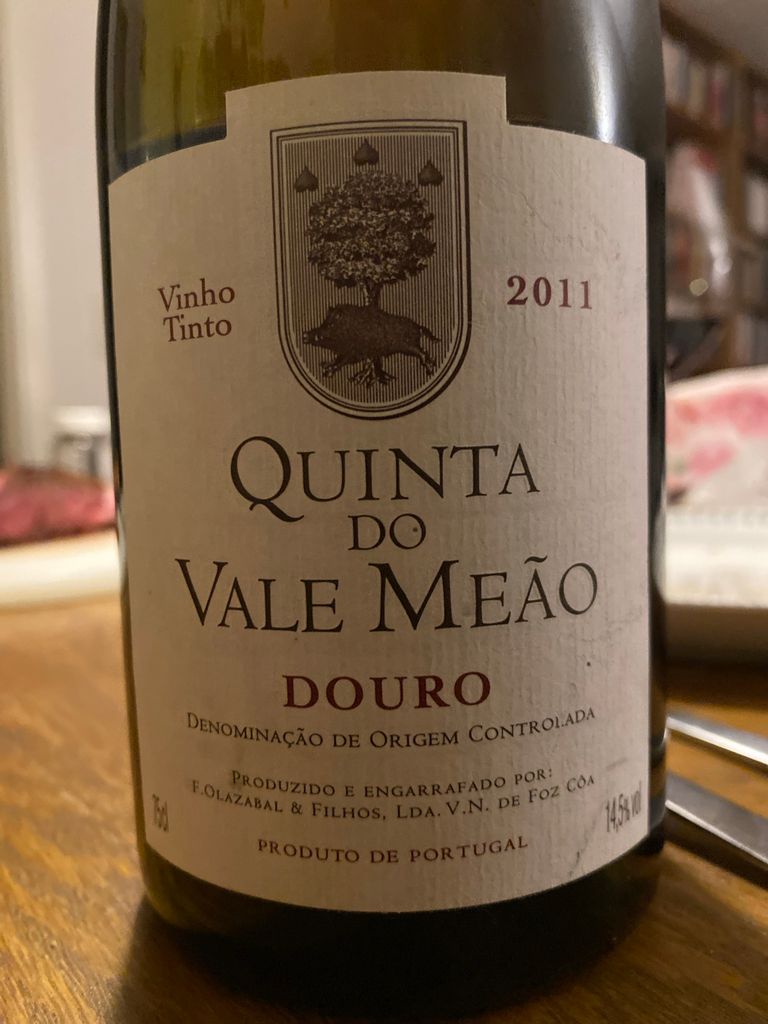 Quinta do Vale Meão 2020 Douro 2011 Quinta do Vale Meão Douro - CellarTracker