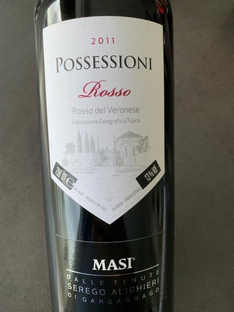 2011 Masi Ser go Alighieri Possessioni Rosso CellarTracker