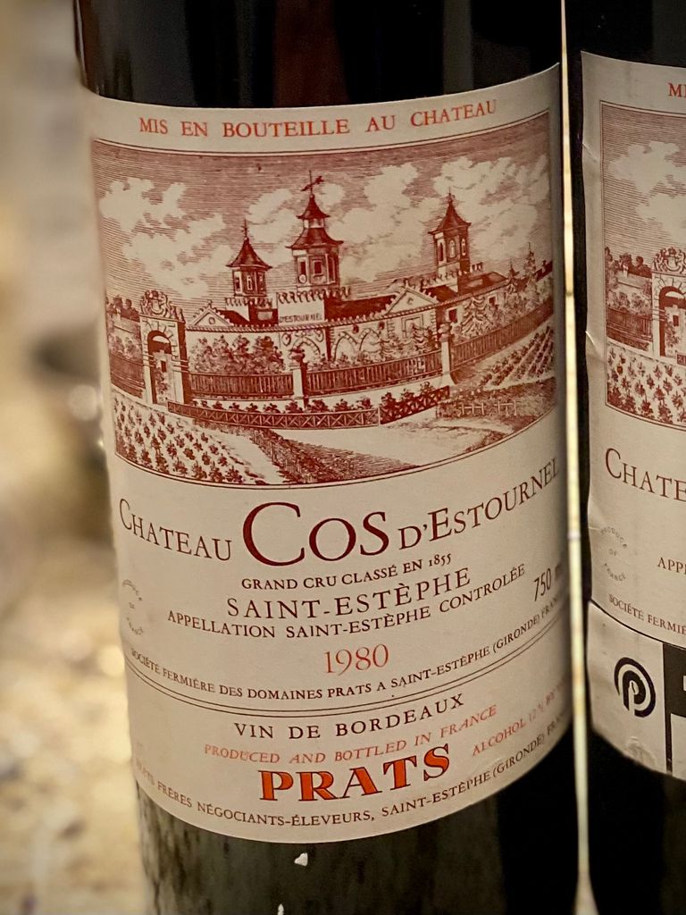 1980 Château Cos d'Estournel - CellarTracker