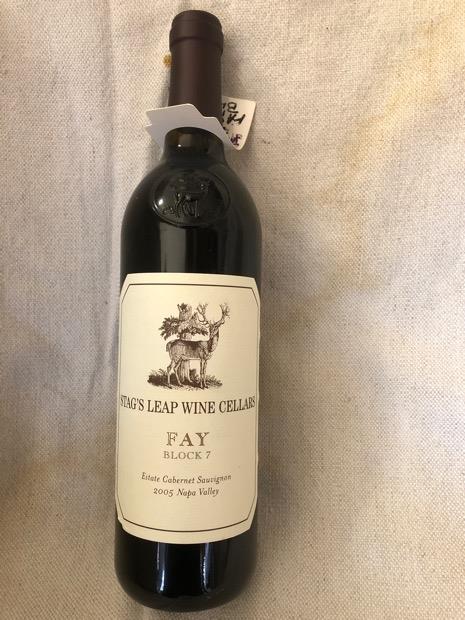 2005 Stag's Leap Wine Cellars 